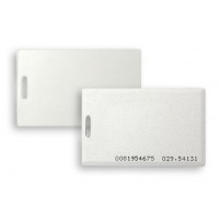 Белая пластиковая карта Em-marine, толщиной 1,6 мм