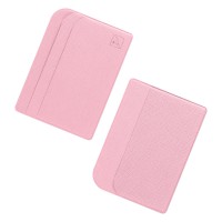 Футляр на три пластиковые карты цвет розовый